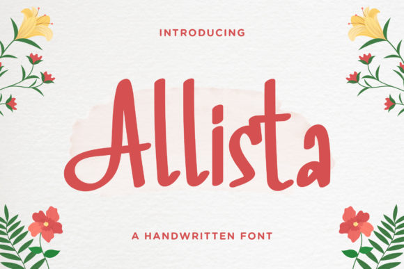 Allista: The Handwritten Font That Stops the Scroll