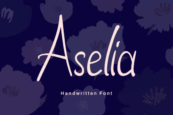 Aselia: A Dainty Script Font for Elegant Brand Identity