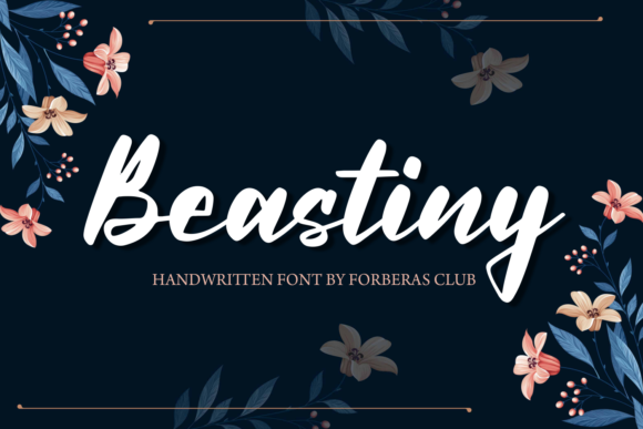 Beastiny Font Review: A Script Typeface for Social Campaigns