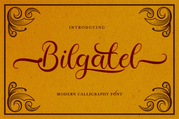 Bilgatel: A Graceful Script Font for Handmade Brands