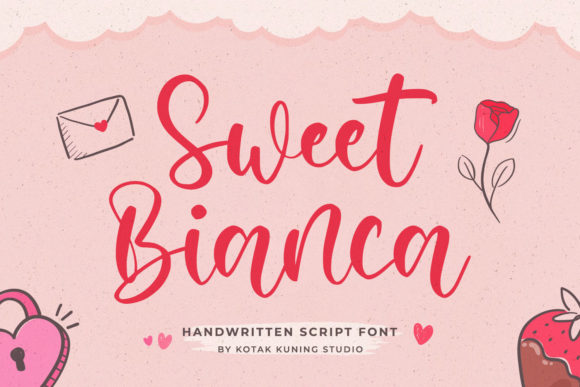 Bring Sweet Bianca Script Font to Your Handmade Products