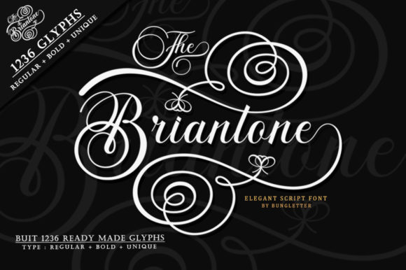 Bringing The Briantone Font to Life in Handmade Shops