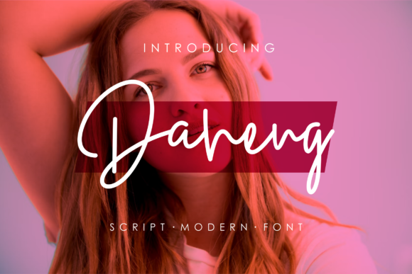 Daheng Font: A Stylish Script for Authentic Branding