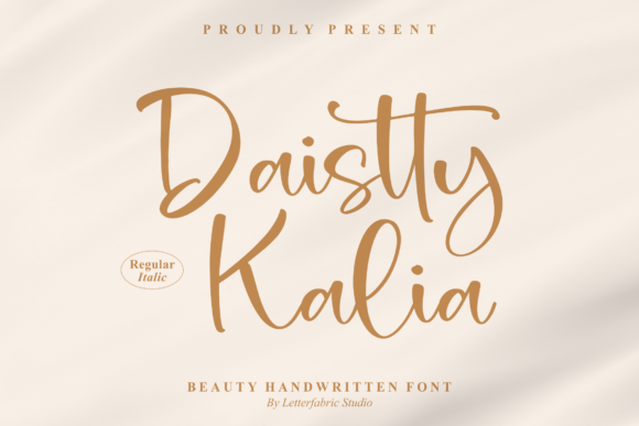 Daistty Kalia: A Script Font That Elevates Brand Identity