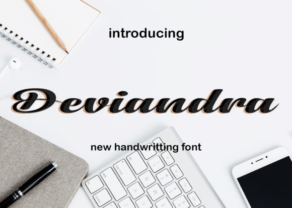 Deviandra: A Script Font for Authentic Branding