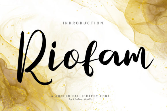 Elevate Your Brand Identity with the Riofam Script Font