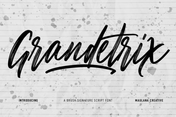 Elevate Your Brand with the Grandetrix Script Font
