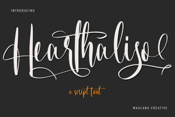 Elevate Your Brand with the Hearthaliso Script Font