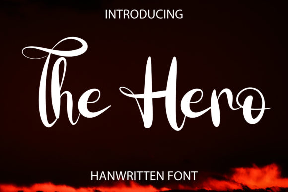 Elevate Your Editorial Design with The Hero Script Font