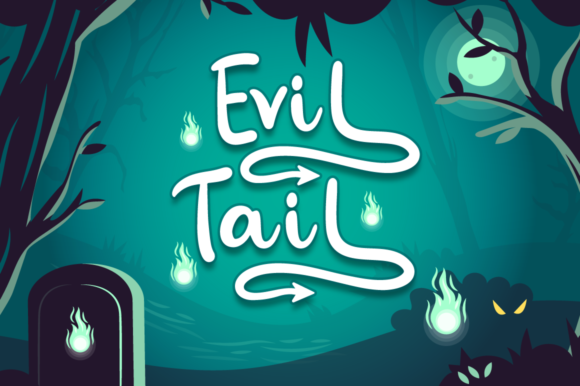 Evil Tail: The Handwritten Font That Elevates Small Business Branding