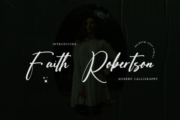 Faith Robertson: A Playful Script Font for Social Campaigns