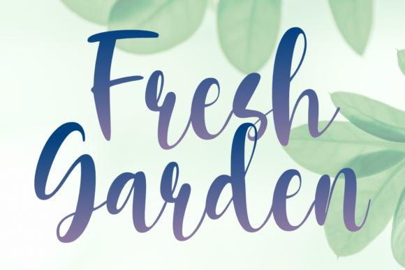 Fresh Garden Font: A Simple Upgrade for Your Brand