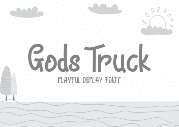 Gods Truck Font: A Playful Typeface for Small Business Branding