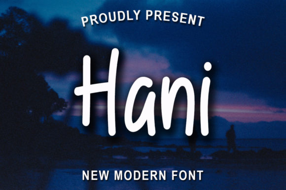 Hani: A Handwritten Font for Modern Web Design