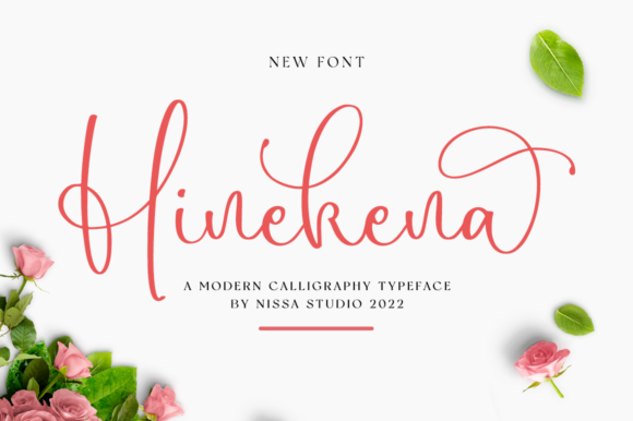 Hinekena: The Script Font That Stops the Scroll