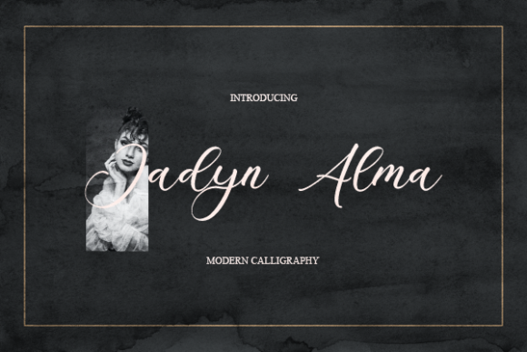 Jadyn Alma: A Dainty Script Font for Editorial Design