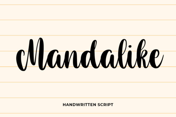 Mandalike: The Script Font That Elevates Campaign Visuals