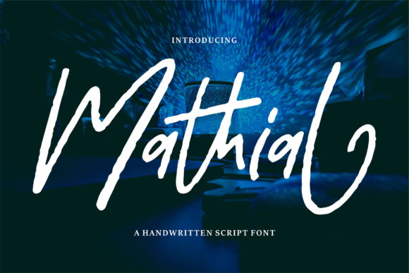 Mathial: The Script Font That Sharpens Your Campaign Visuals