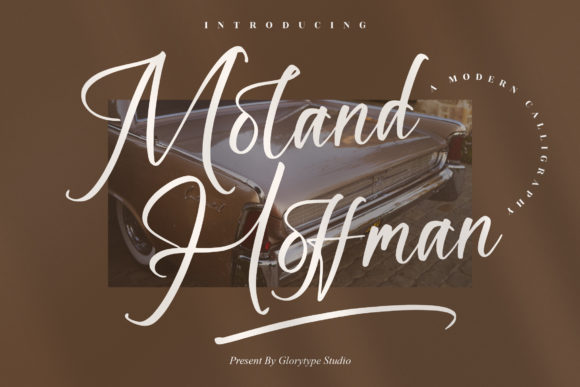Moland Hoffman: A Trendy Script Font for Modern Branding