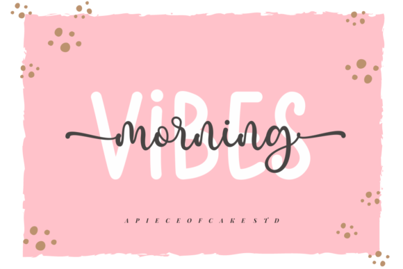 Morning Vibes Duo: A Script Font for Authentic Branding