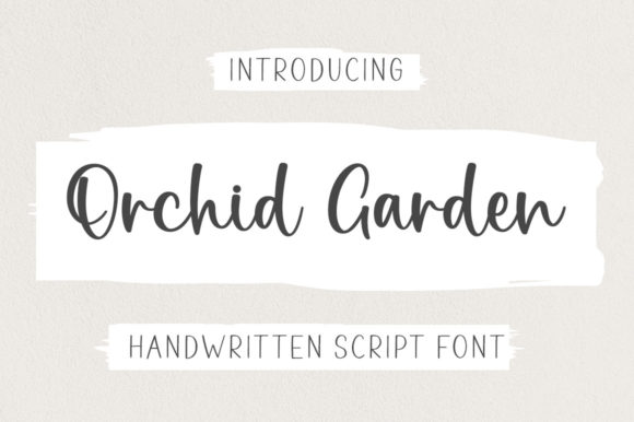 Orchid Garden Font Review: Elevating Campaign Visuals