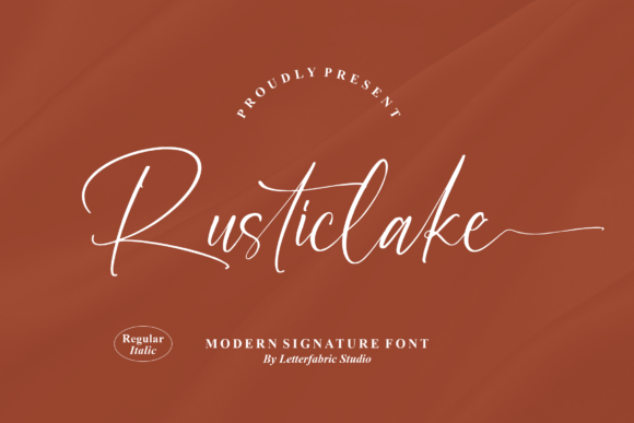 Rusticlake: A Flowing Script Font for Authentic Branding