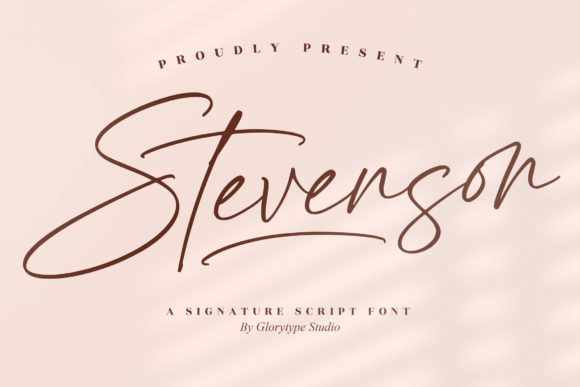 Stevenson Review: A Script Font with Real Branding Power