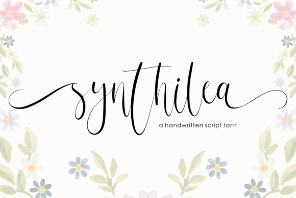 Synthilea: A Graceful Script Font for Modern Web Design