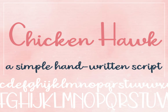 ZP Chicken Hawk: The Perfect Script Font for Handmade Brands